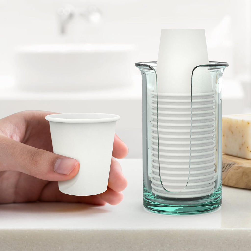 Dealusy 200 Count 3 oz Disposable Coffee Cups, Bathroom Mouthwash Cups, Leak-Free Food Safe Small Paper Mini Cup